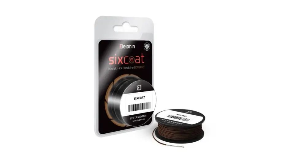Výhodná Nabídka Delphin Návazcová Šňůra Skin Line Sixcoat Muddy 25 lb-Návin 13 m