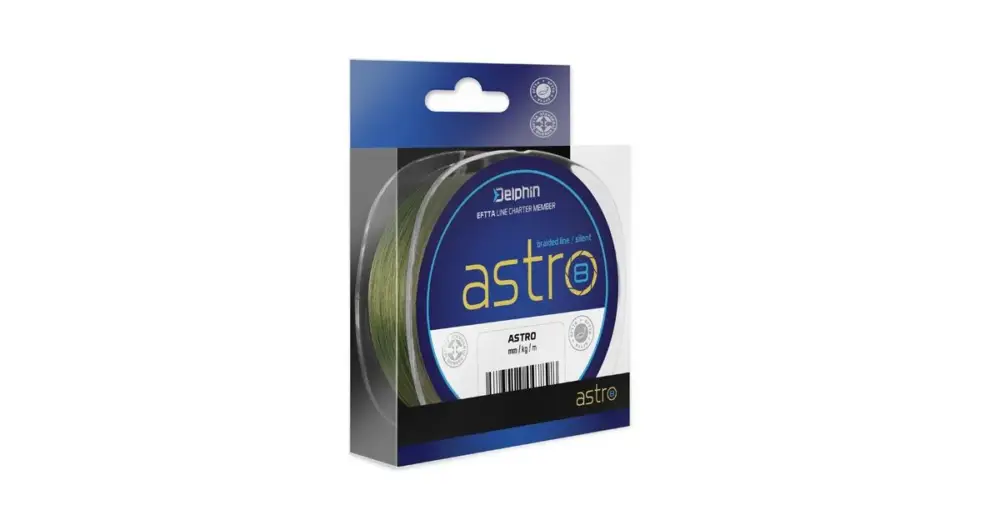 Značkový Delphin Návazcová Šňůrka Astro 8-Průměr 0,33 mm / Nosnost 57,2 lb / Návin 130 m