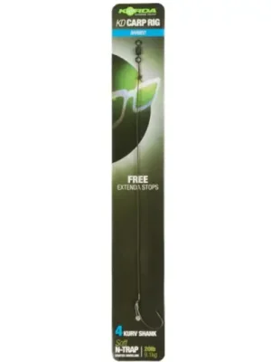 Zlevněný Korda Návazec N-Trap KD Rig Kurv-Háček 8 / Nosnost 15 lb