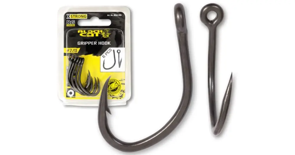 Originální Black Cat Háček Gripper DG DG Coating 6 ks-Velikost 1/0