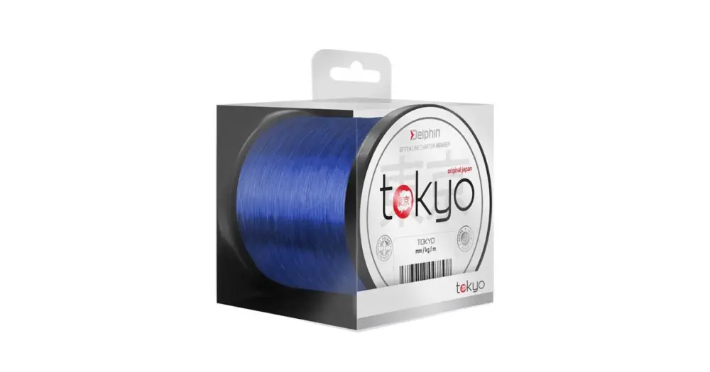 Delphin Vlasec Tokyo Modrý-Průměr 0,309 mm / Nosnost 16 lb / Návin 600 m Značkový