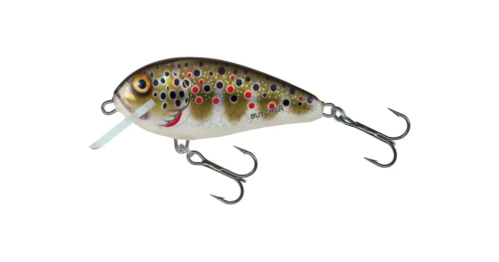 Objednat Nyní Salmo Wobler Butcher Floating Holographic Brown Trout 5 cm 5 g