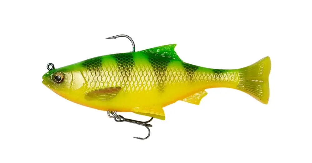 Savage Gear Gumová Nástraha 3D Pulse Tail Firetiger 2 ks-13 cm 38,5 g Dokud Zásoby Vydrží