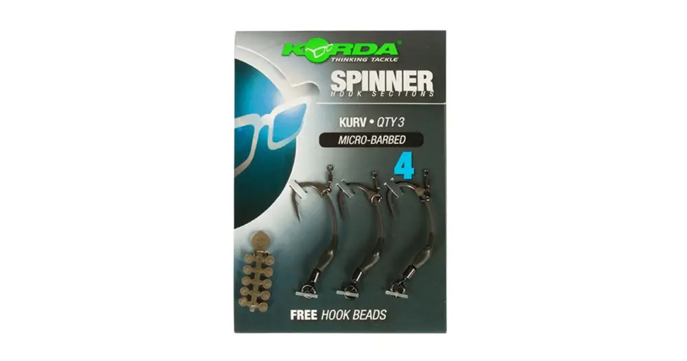 Korda Háčky Spinner Hook Sections Kurv-Velikost 6 Nakupujte Hned