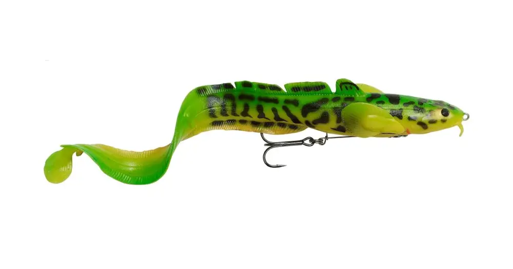 Finální Výprodej Savage Gear Gumová Nástraha 3D Burbot Shallow Firetiger