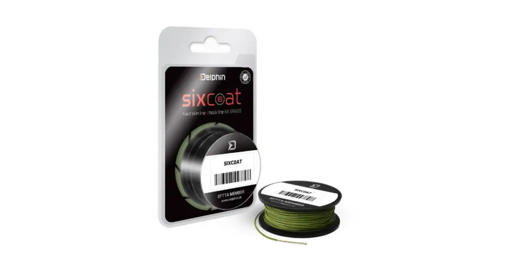Sezónní Sleva Delphin Návazcová Šňůra Skin Line Sixcoat Grass 25 lb