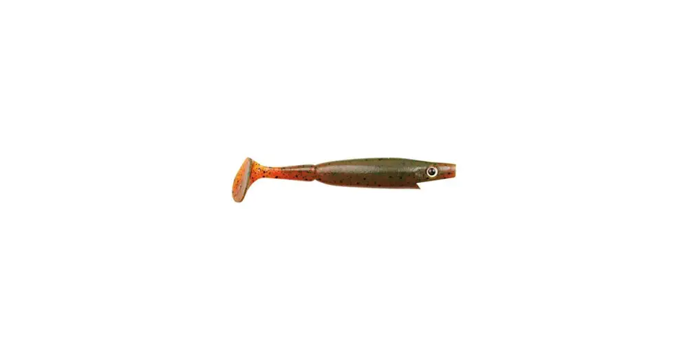 Speciální Cena Strike Pro Gumová Nástraha Piglet Shad Motor Oil Pepper