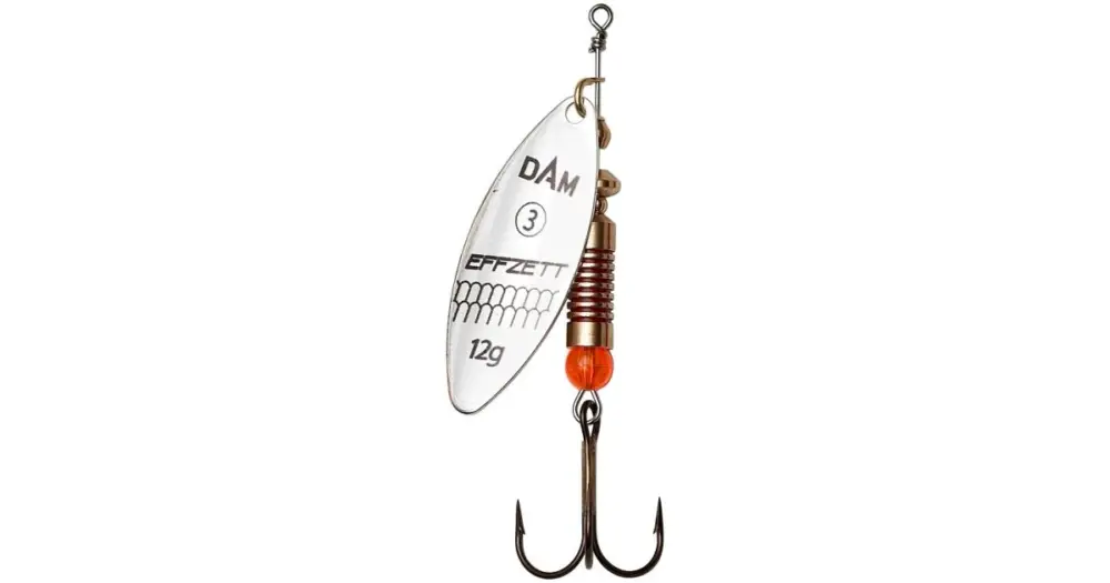 Dokud Zásoby Vydrží Dam Třpytka Effzett Predator Spinner Silver-Velikost 3 Hmotnost 12 g