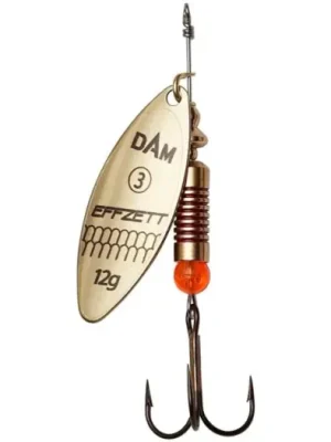 Akční Nabídka Dam Třpytka Effzett Predator Spinner Gold-Velikost 2 Hmotnost 7 g