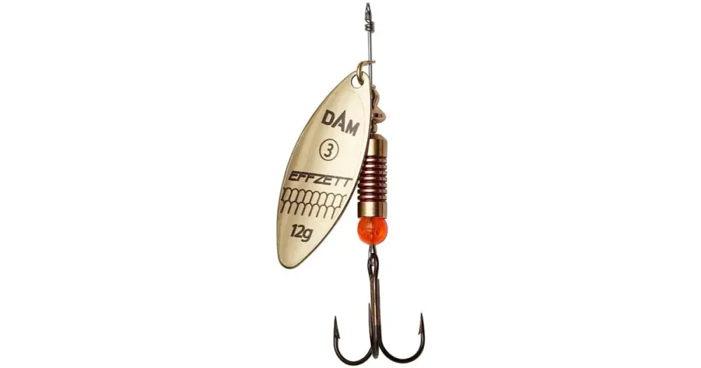 Akční Nabídka Dam Třpytka Effzett Predator Spinner Gold-Velikost 2 Hmotnost 7 g