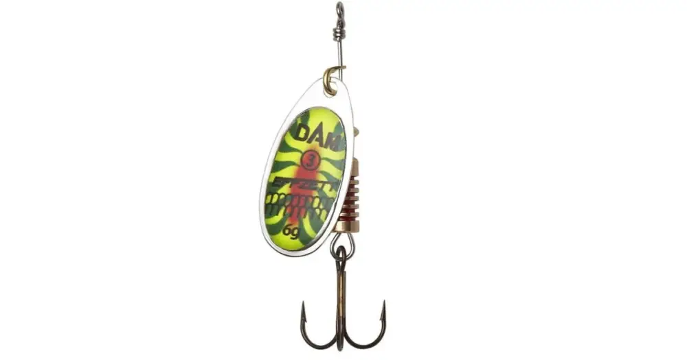 Super Cena Dam Třpytka Effzett Standard Spinner Fire Shark-Velikost 6 Hmotnost 20 g