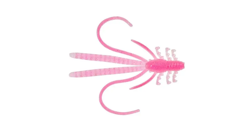 Gunki Gumová Nástraha Nymfa Naiad Pink Sugar - 10 cm Vysoce Kvalitní