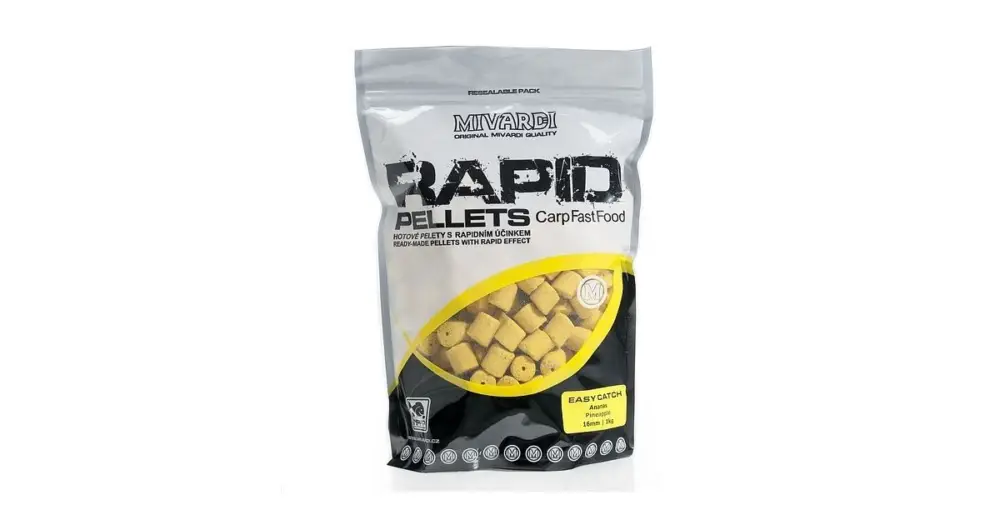 Mivardi Pelety Rapid Easy Catch Ananas - 5 kg 4 mm Cenová Bomba