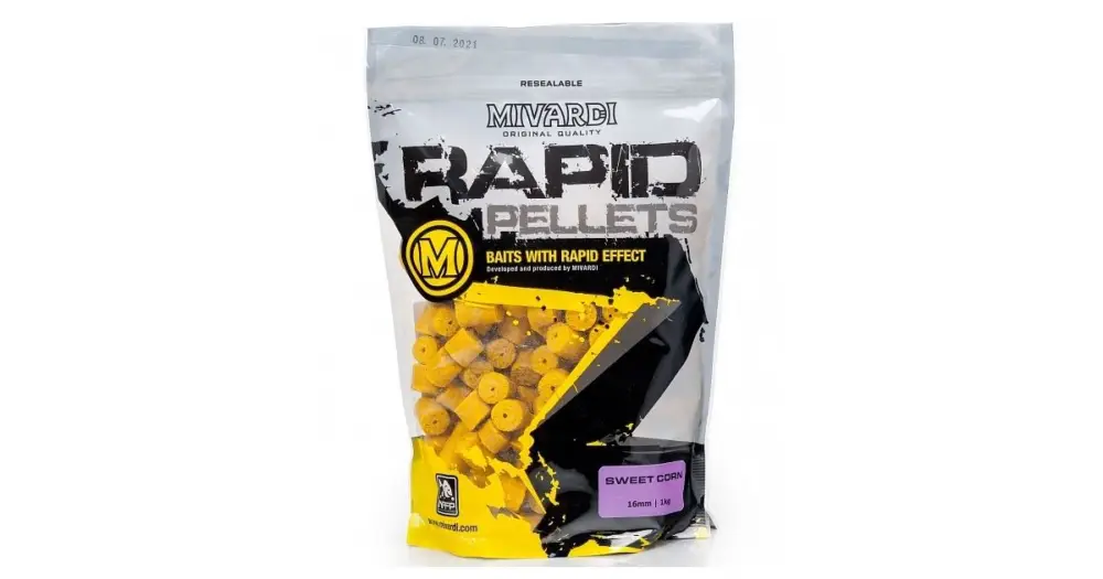 Super Cena Mivardi Pelety Rapid Sweet Corn - 5 kg 4 mm