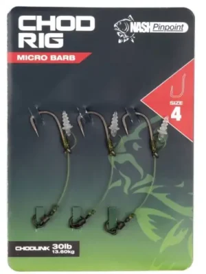 Akční Nabídka Nash Návazec Chod Rig Micro Barbed-Velikost 6 / Nosnost 11,33 kg