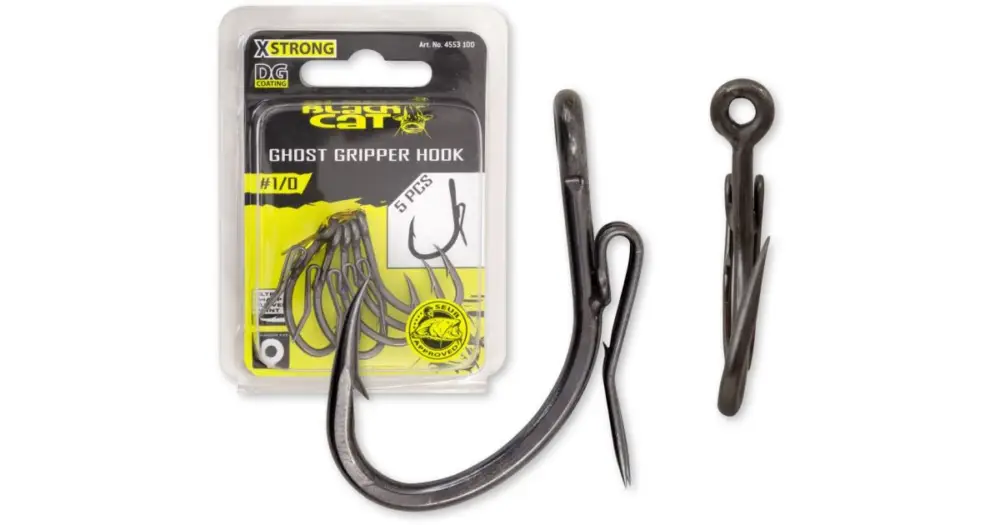 Black Cat Háček Ghost Gripper DG Coating 5 ks Speciální Cena