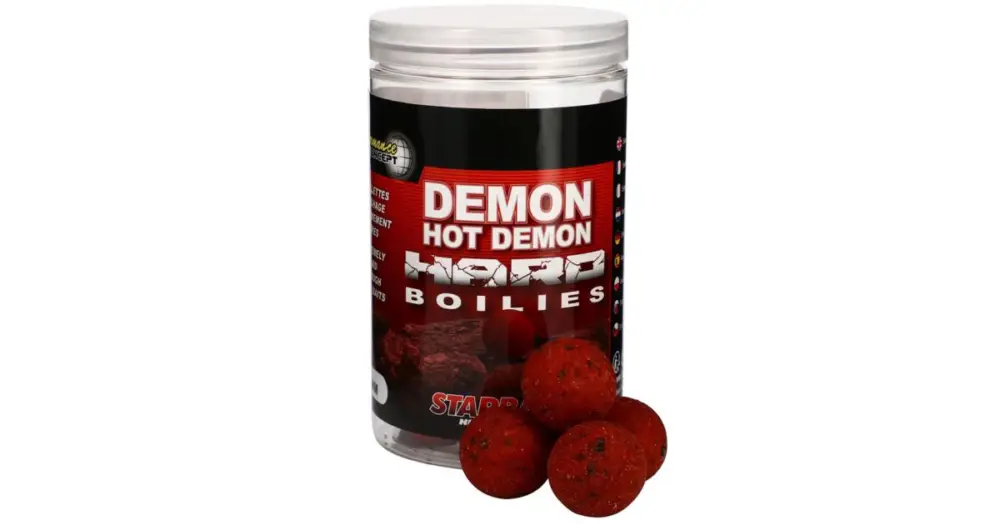 Starbaits Boilie Hard Baits Hot Demon 200 g - 20 mm Akční Nabídka