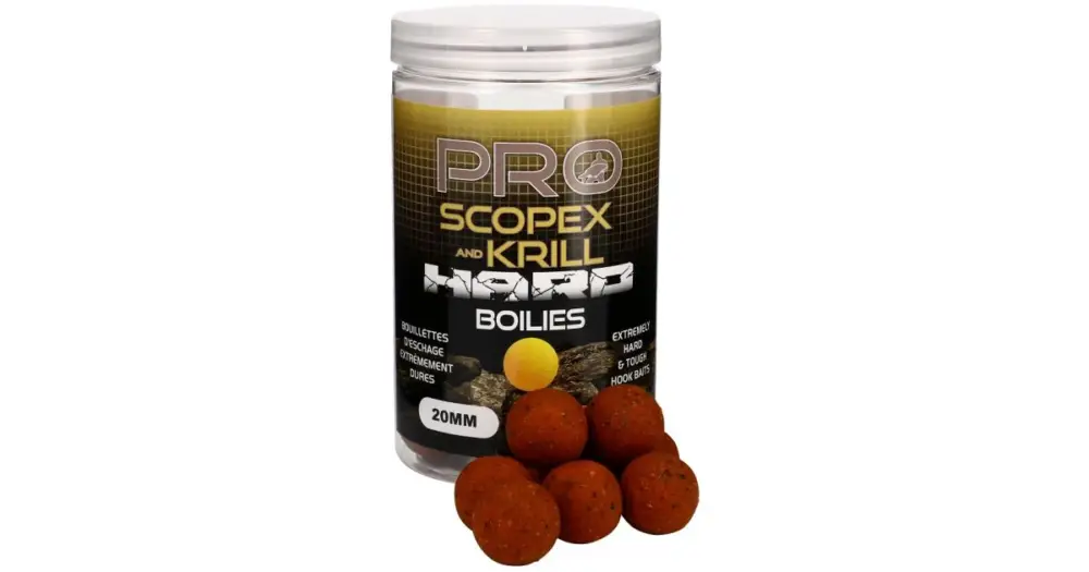 Starbaits Boilie Hard Baits Scopex Krill 200 g - 20 mm Objednat Nyní