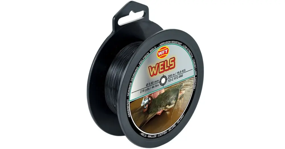 Finální Výprodej WFT Vlasec Zielfisch Sumec 200 m Černý - 0,50 mm - 16,5 kg