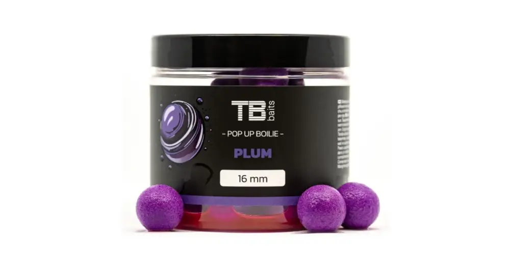 TB Baits Plovoucí Boilie Pop-Up Plum + NHDC 65 g Cenový Hit