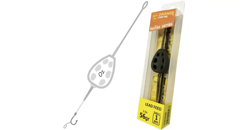 Life Orange Carp Rig Lead Feed - 71 g Oblíbený