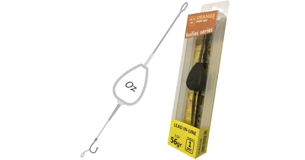 Life Orange Carp Rig Lead In-Line - 85 g Koupit Online