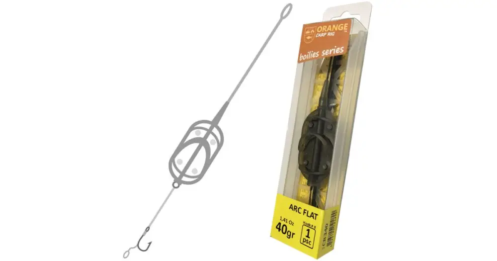 Aktuální Life Orange Method Feeder Flat Arc Rig - 50 g