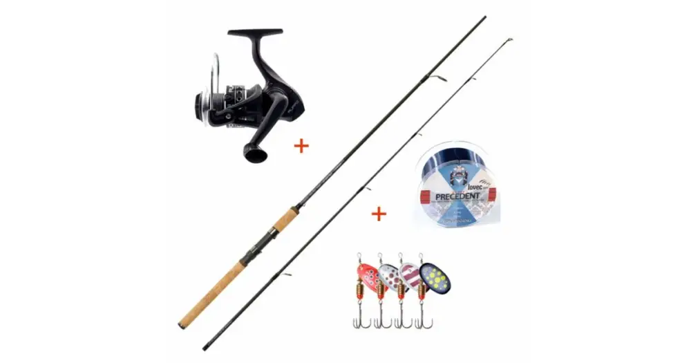 Mistrall Prut Lamberta XR Spin 2,7 m 15-40 g + Naviják + Vlasec + Třpytky Speciální Cena