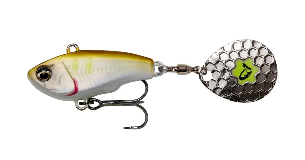 Zlevněný Savage Gear Fat Tail Spin Sinking AYU - 6,5 cm 16 g