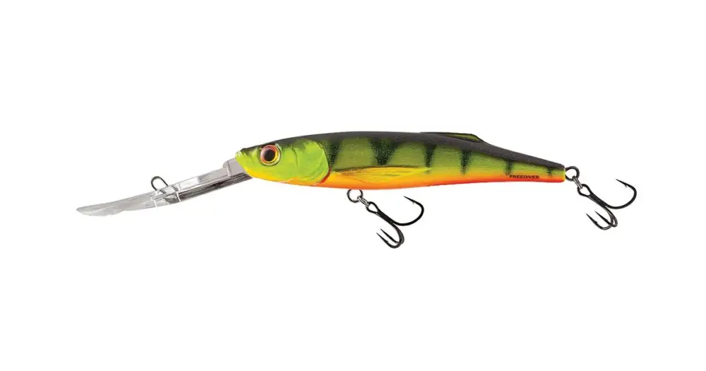 Speciální Cena Salmo Wobler Freediver Super Deep Runner Hot Perch - 7 cm 8 g