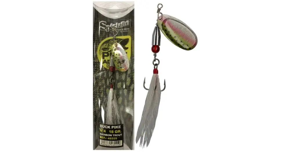 Rychlé Dodání Pezon&Michel Třpytka Buck Pike Rainbow - 20 g