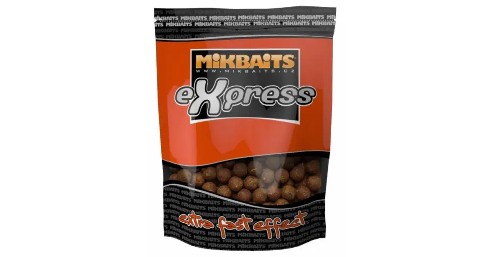 Mikbaits Boilies Express Original Česnek Speciální Cena