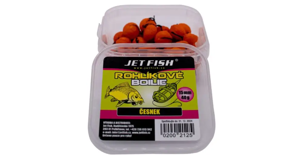 Cenový Hit Jet Fish Rohlíkové Boilie 40 g - Vanilka
