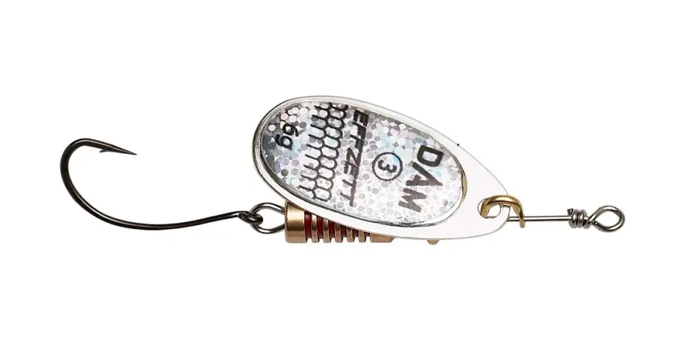 Zlevněný Dam Třpytka Effzett Spinner With Single Hooks Sinking Reflex Silver - Velikost 2 Hmotnost 4 g