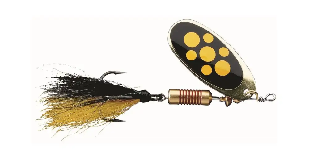Dam Třpytka Effzett Standard Spinner Dressed Sinking Blacky - Velikost 4 Hmotnost 10 g Nakupujte Hned
