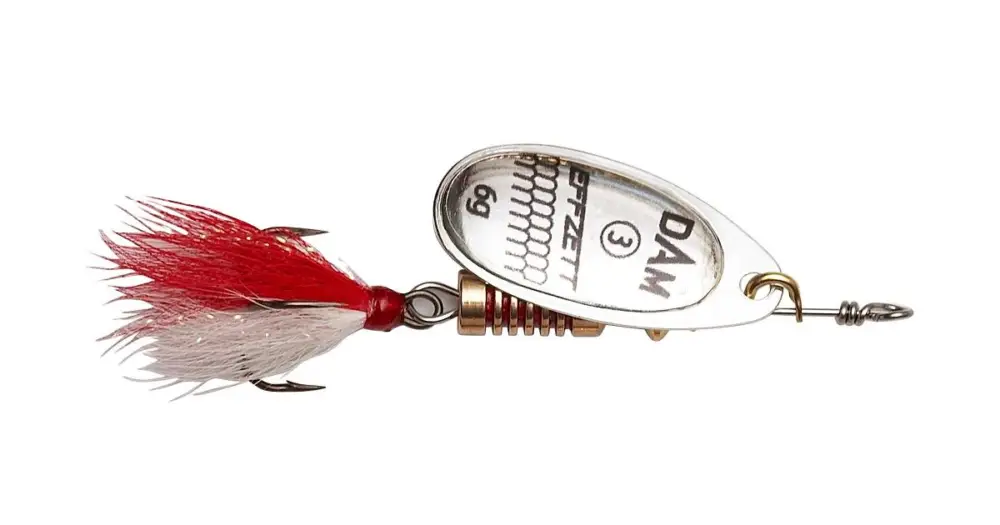 Tovární Cena Dam Třpytka Effzett Standard Spinner Dressed Silver - Velikost 5 Hmotnost 12 g