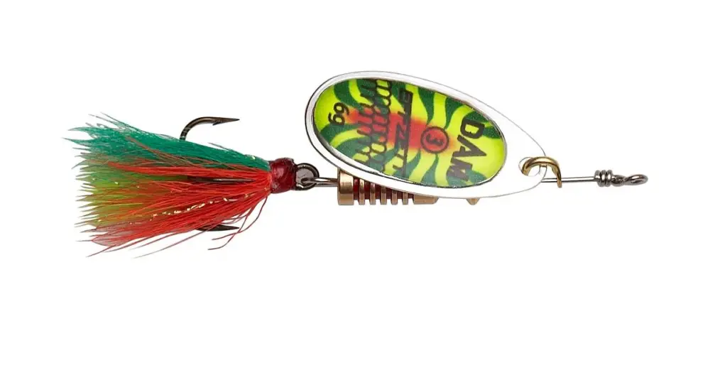 Dam Třpytka Effzett Standard Spinner Dressed Fireshark - Velikost 4 Hmotnost 10 g Akční Cena