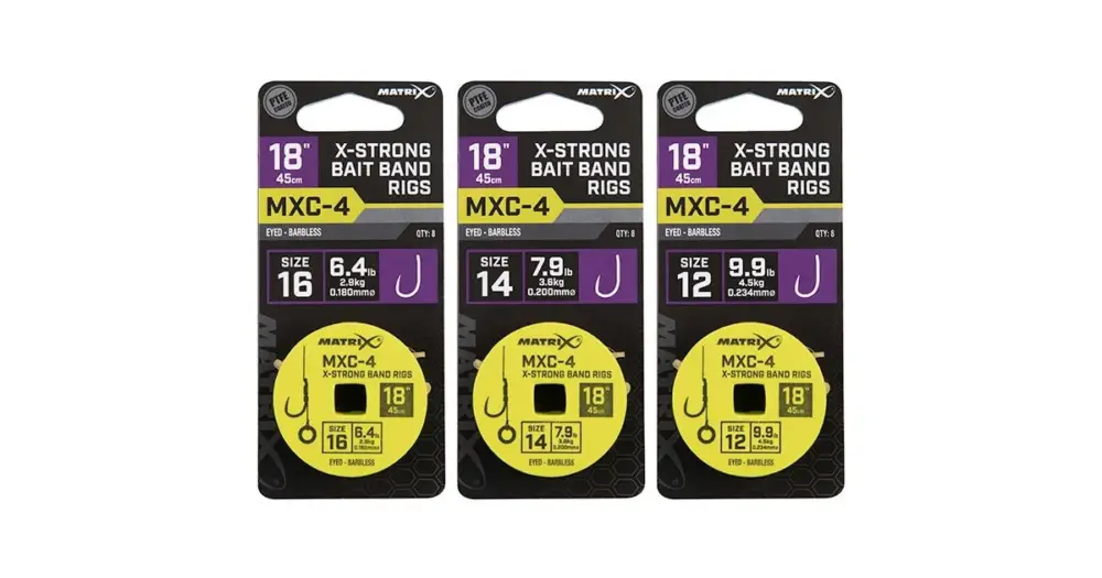 Matrix Návazec MXC-4 18” X-Strong Bait Band Rigs Vysoce Kvalitní