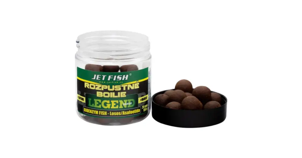 Vysoce Kvalitní Jet Fish Rozpustné Boilie Legend Range Bioenzym Fish Losos 250 ml