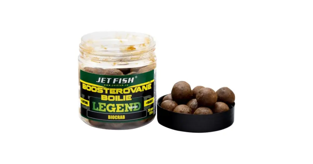 Jet Fish Boosterované Boilie Legend Range Biocrab 250 ml Cenová Bomba