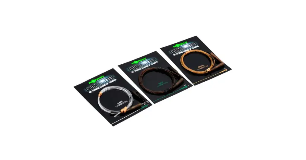 Nízká Cena Korda Koncová Montáž Dark Matter Leader QC Hybrid Clip 100 cm 18,1 kg
