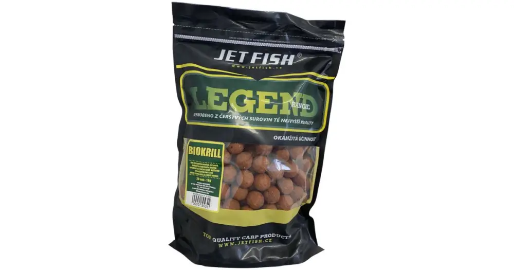 Must-Have Jet Fish Boilie Legend Range Biokrill-1 kg 30 mm