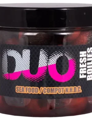 Akční Nabídka LK Baits Boilie DUO X-Tra Fresh Sea Food/Compot NHDC