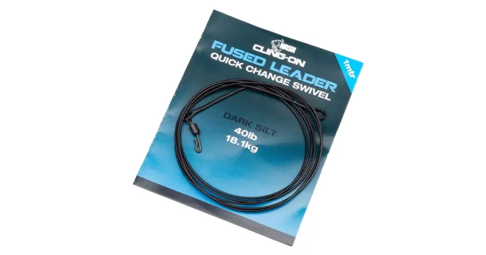 Přímo Od Výrobce Nash Montáž Cling-On Fused Leader 40lb Silt 1 m