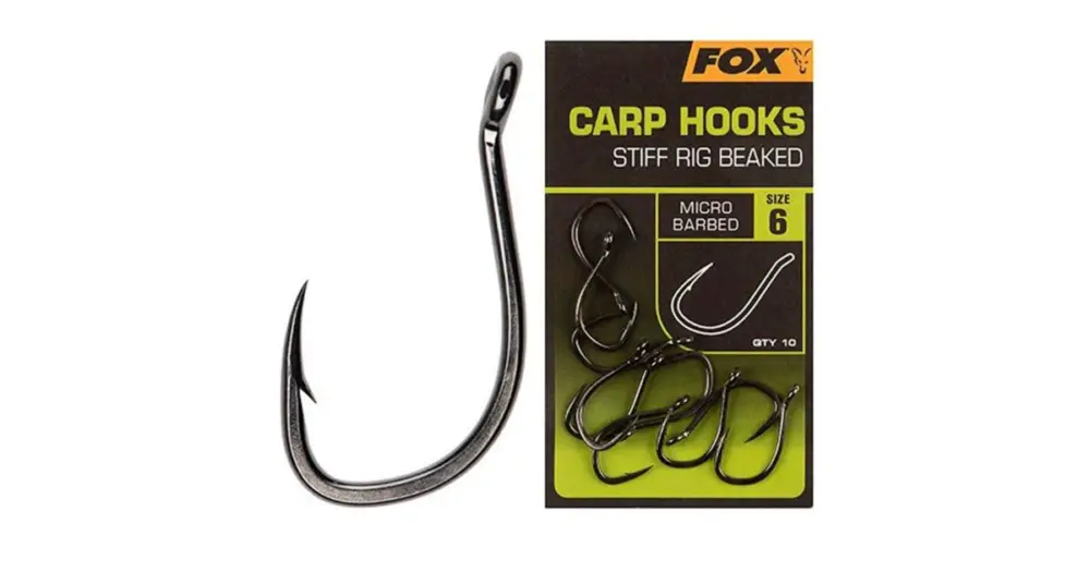Must-Have Fox Háčky Stiff Rig Beaked 10 ks - Velikost 4