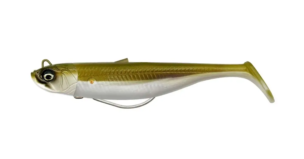 Pouze Dnes Savage Gear Gumová Nástraha Minnow Weedless Khaki - 12 cm 28 g