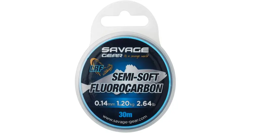 Savage Gear Fluorocarbon Semi Soft LRF Clear 30 m - 0,17 mm 1,86 kg Odeslání Ihned