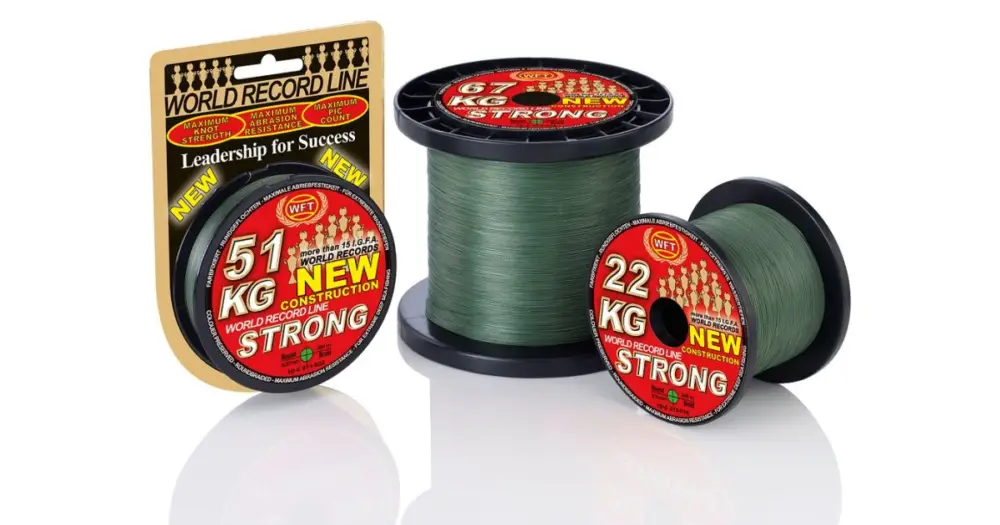 WFT Šňůra KG Strong Zelená 2000 m - 0,22 mm 32 kg Objednat Nyní