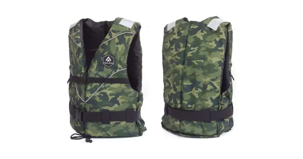 Nová Kolekce Kolibri Plovoucí Vesta Aquarius Camo Military - Velikost S - M