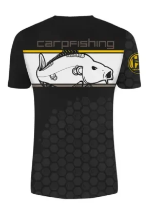 Zlevněný HOTSPOT DESIGN tričko Linear Carpfishing - Velikost XXL
